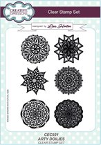 Creative Expressions Clear stamp - Doilies - A5 - Set van 6 stempels
