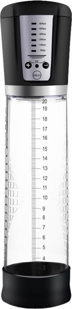 Shots - Pumped Premium Oplaadbare Automatische Pomp transparent
