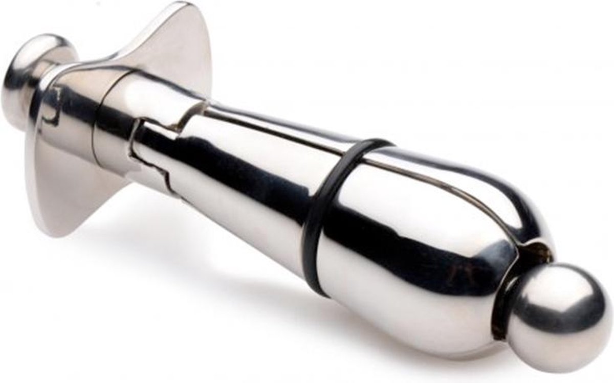 Goedkoopste XR Brands - Master Series - Petite Stainless Steel Ass Lock