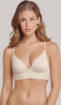 SCHIESSER Invisible Soft dames Lounge BH, voorgevormd met beugel, Beige -  Maat: 75C