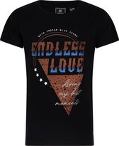 Indian Blue Jeans T-shirt meisje black maat 164