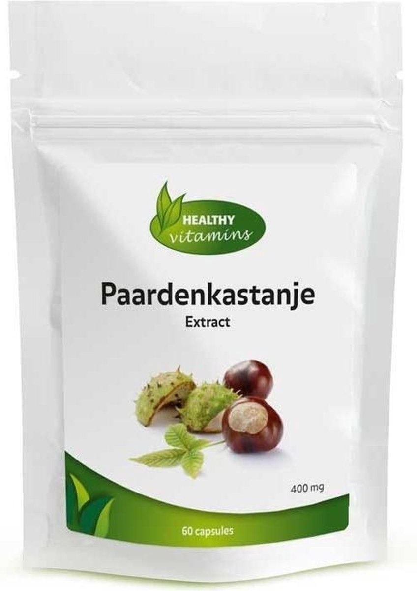 Goedkoopste Paardenkastanje-extract | 400 mg | 60 capsules