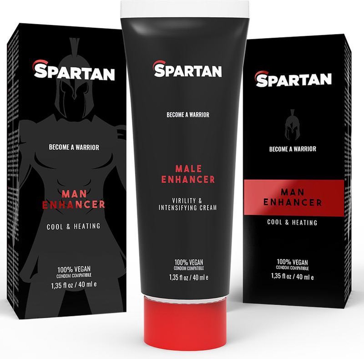 Goedkoopste Spartan Couple Gel v2.0 - Stimulerend Middel - Viriliteit en Intenser - 100 Vegan Creme - 40ml