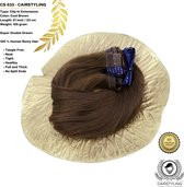CAIRSTYLING Premium 100% Human Hair - CS633 INVISIBLE CLIP-IN - Super Double Remy Human Hair Extensions | 105 Gram | 53 CM (21 inch) | Haarverlenging | Best Quality Hair Long-term