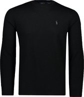 Polo Ralph Lauren  Trui Zwart Aansluitend - Maat XL - Heren - Herfst/Winter Collectie - Wol