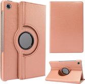 Tablet hoes voor Lenovo Tab M10 Plus (2de generatie) - Draaibare Book Case Cover - 10.3 inch (TB-X606) - Rose Goud