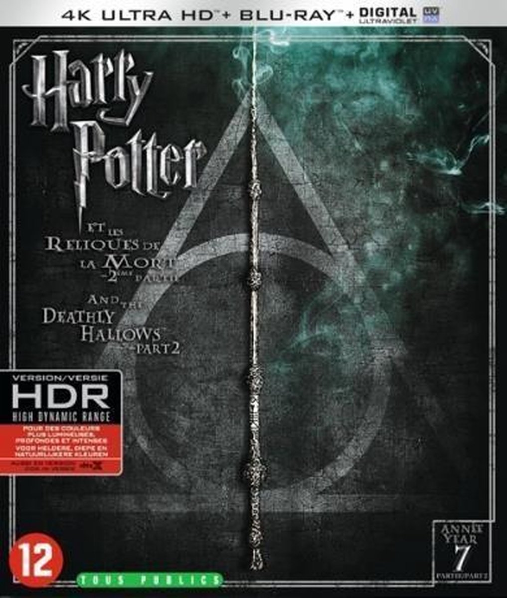 Harry Potter Year 7 - The Deathly Hallows Part 2 (4K Ultra HD Blu-ray)-