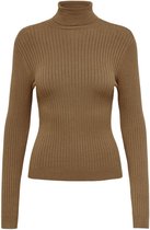 Only Trui Onlkarol L/s Rollneck Pullover Knt 15165075 Toasted Coconut Dames Maat - S