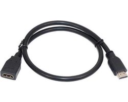 Garpex® HDMI Verlengkabel - 4K Ultra HD - Vergulde Connectoren - 30cm