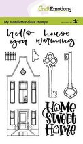 Clearstamps A6 handlettering - Nieuwe woning 3 ENG Carla Kamphuis