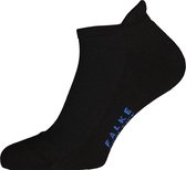 FALKE Cool Kick unisex enkelsokken - zwart (black) -  Maat: 37-38