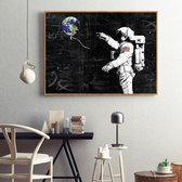 Abstract Astronaut Space Dream Stars Print Poster Wall Art Kunst Canvas Printing Op Papier Living Decoratie 60X80cm Multi-color