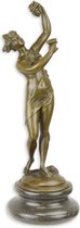beeld - beeld van paccula annia - bronze - 21,6 cm hoog