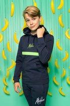 Malelions Junior Tonny Hoodie - Navy/Green