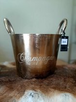 Alinterieur- Champagnekoeler - Goud - Ronde handvaten