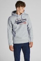 JACK&JONES JJELOGO SWEAT HOOD 2 COL 21/22 Heren Trui - Maat XXL