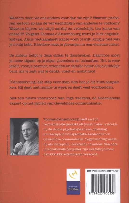 Stop met aardig zijn