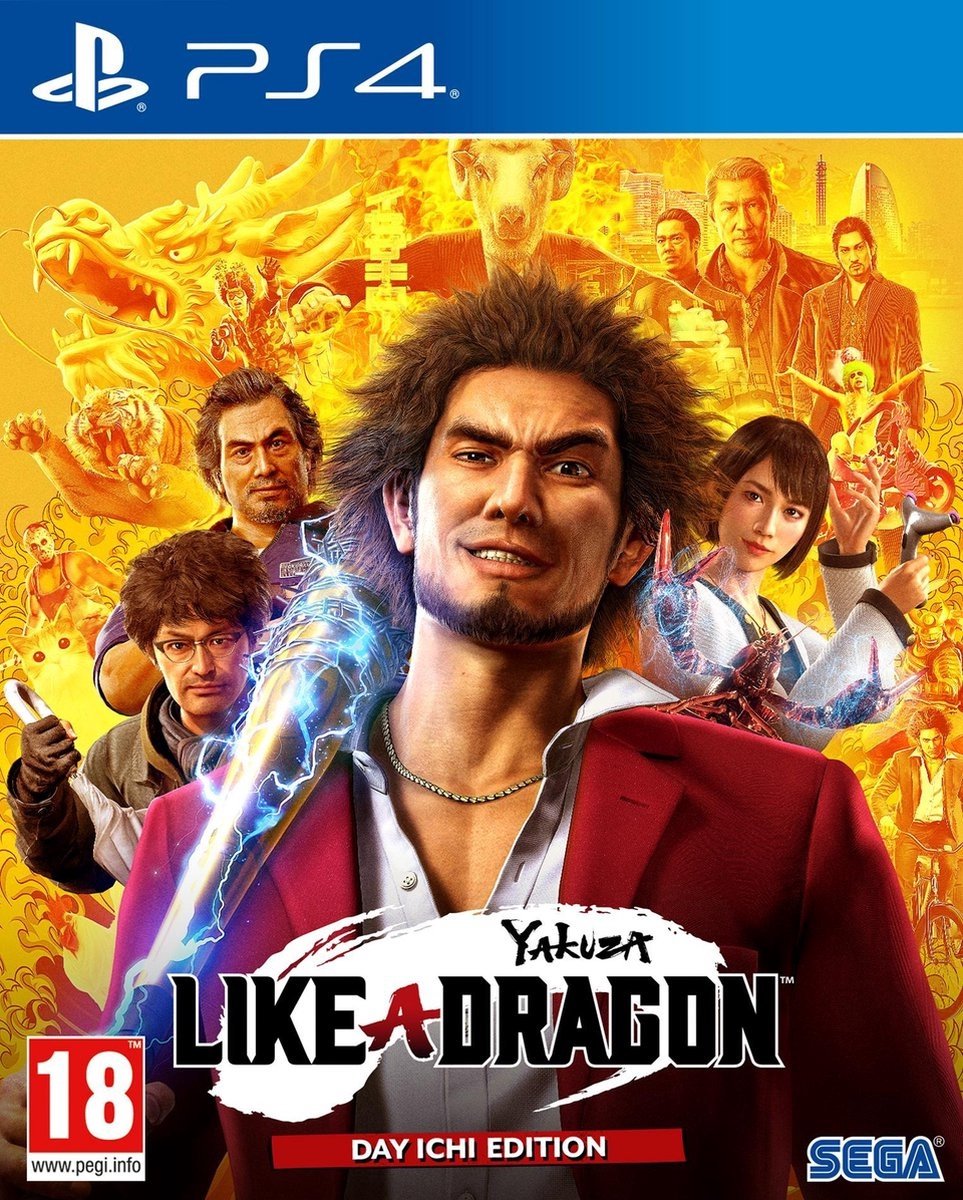 Yakuza Like A Dragon - Day Ichi Edition - PS4 - Sega