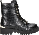 Guess Omala dames veterboot - Zwart - Maat 39