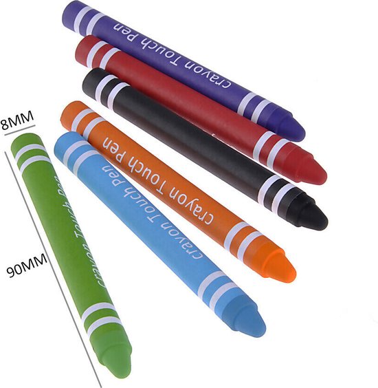 Kids Stylus Pen - Stylet pour enfants - Soft Touch - Stylet pour smartphone et tablette - Vert