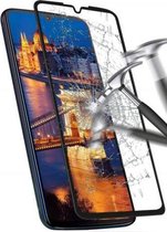 Motorola One Zoom - Full Cover Screenprotector - Gehard Glas - Zwart