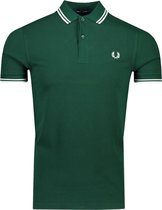 Fred Perry Polo Groen Normaal - Maat XXL - Heren - Herfst/Winter Collectie - Katoen