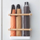 Clever Storage Magnetische parapluhouder - Wit - Ophangen zonder boren