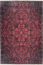 Laagpolig vloerkleed Azteca - Rubin - 150x230 cm