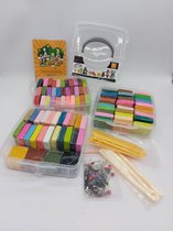 Polymeer Klei Starter Kit 92 kleuren - Boetseerklei -  Polymer clay - Afbak klei