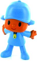 Pocoyo - speelfiguurtje pocoyo open armen - 7 cm - kunststof - Comansi