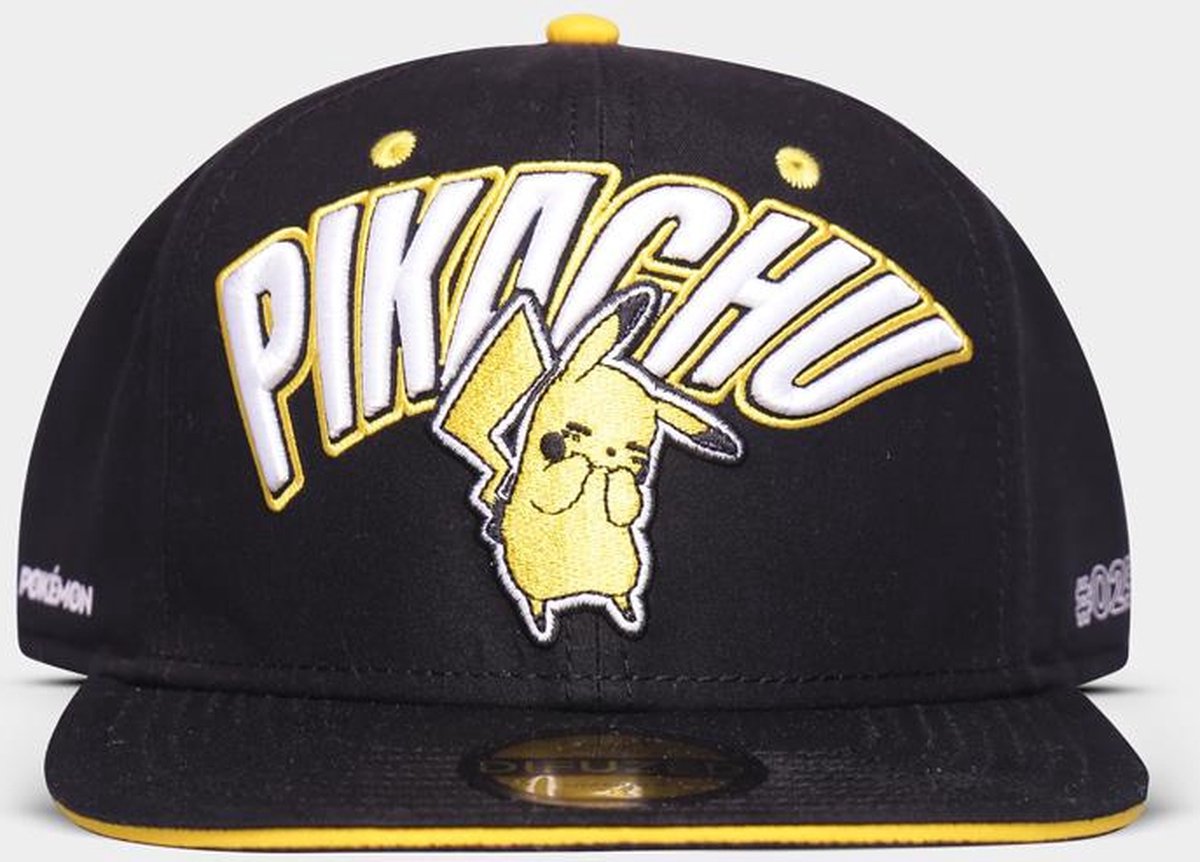 Pokémon Snapback Pet Embarrassed Pika Zwart