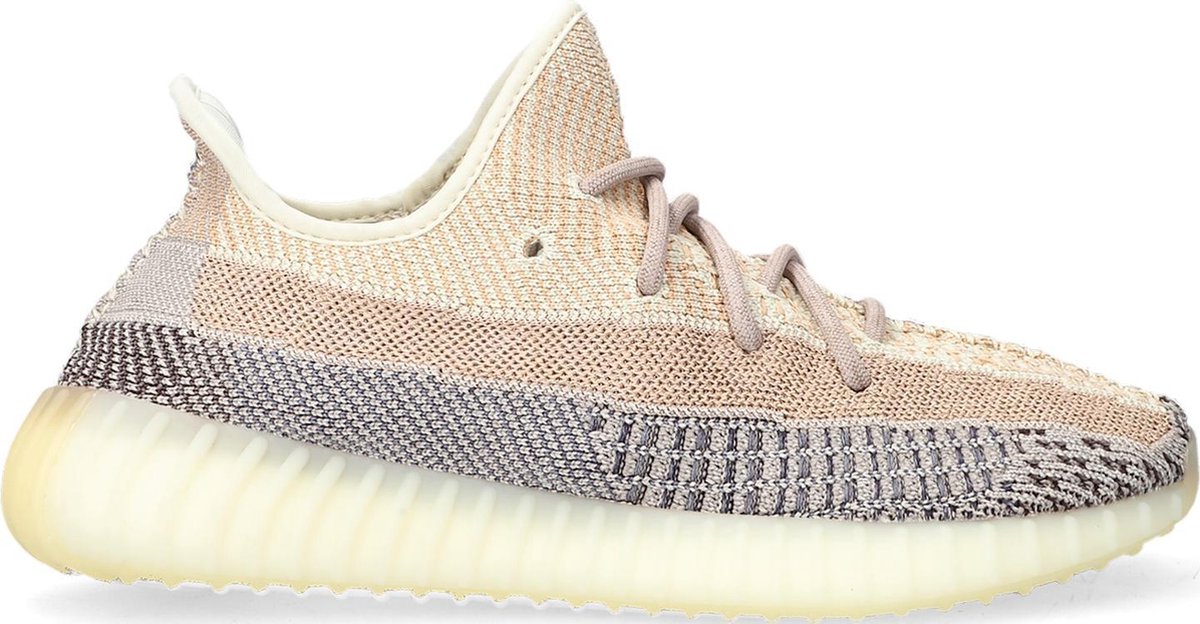 Adidas Yeezy Boost Lage sneakers Leren Sneaker Heren Beige Maat 44 bol