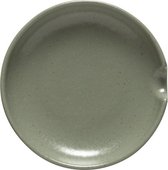 Costa Nova - vaisselle - porte-cuillère Pacifica vert - lot de 2 en faïence - H 1,9 cm