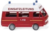WIKING VW LT28 FEUERWEHR schaalmodel 1:87