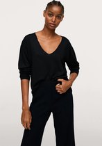 Mango Trui Gebreide V Halstrui 17025932 99 Dames Maat - XXS