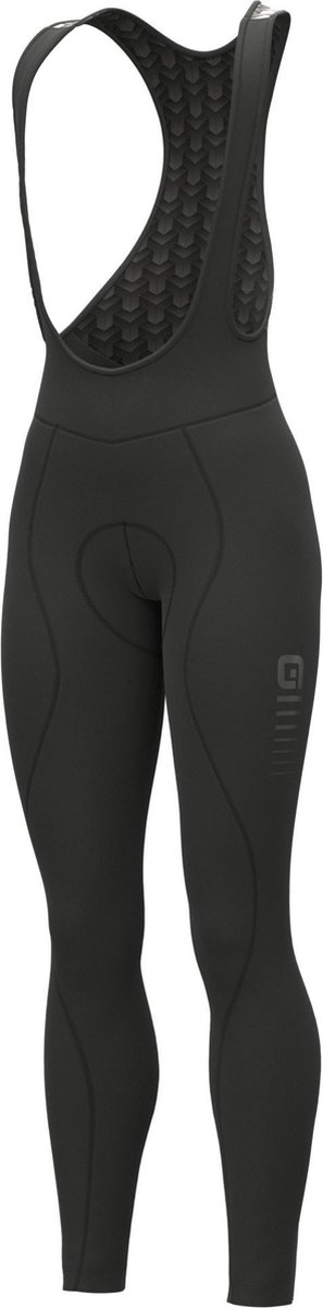 Ale Dames Lange Fietsbroek Solid Essential - Zwart - XL