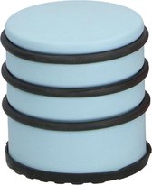 Arti Casa Deurstopper 7,5 Cm Staal/rubber 1 Kg Blauw