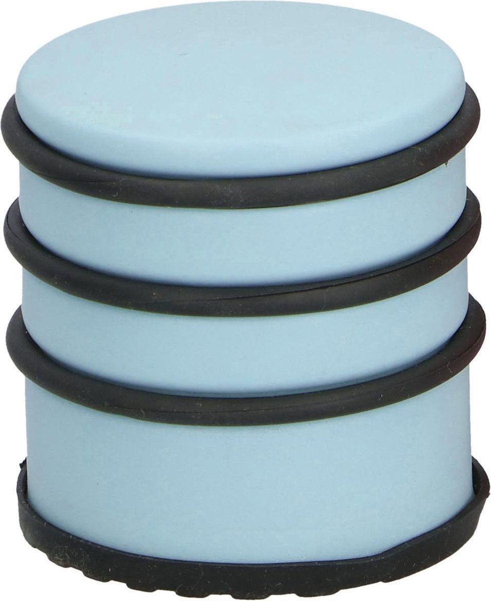 Arti Casa Deurstopper 7,5 Cm Staal/rubber 1 Kg Blauw