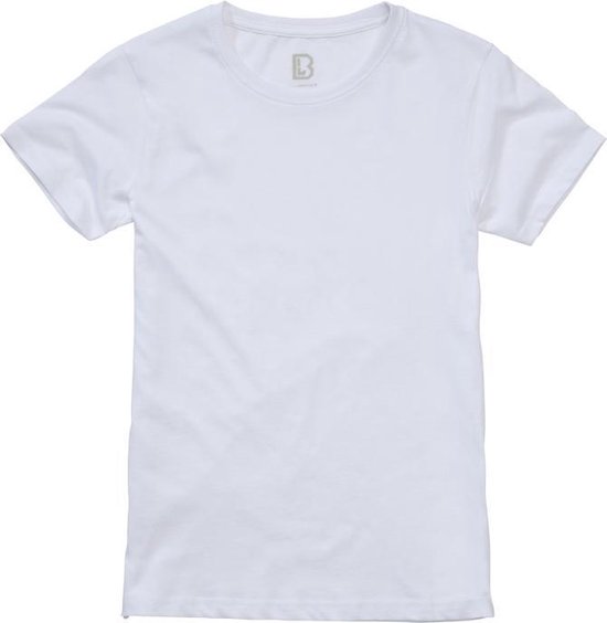 Brandit - Basic Dames T-shirt - 3XL - Wit