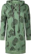 Zoso Jurk Luzy 215 Green/black Dames Maat - 48