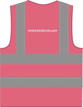 Verkeersregelaar hesje RWS roze