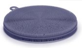Arte Regal Schuurspons 16 X 14 X 1,3 Cm Siliconen Grijs