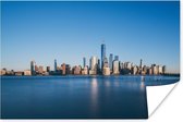 Poster New York - Skyline - Blauw - 30x20 cm