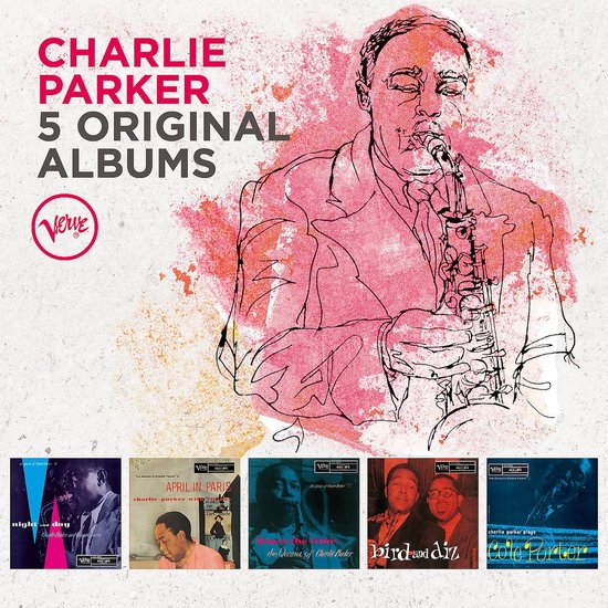 Charlie Parker - 5 Original Albums (5 CD) (Limited Edition)