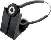 Jabra PRO 930 Duo MS DECT Stereofonisch Hoofdband Zwart hoofdtelefoon
