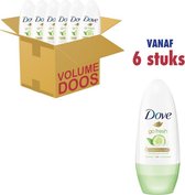 Dove Go Fresh Deodorant - Cucumber & Green Tea Scent (6 stuks)