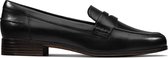 Clarks - Dames schoenen - Hamble Loafer - E - Zwart - maat 6
