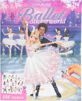 Topmodel Stickerboek Ballet World 21 X 26 Cm Papier 109-delig