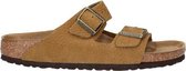 Birkenstock slipper ARIZONA Desert Buck Tea Nubuck Leather narrow - Maat 40