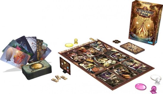 Thumbnail van een extra afbeelding van het spel bordspel Mysterium Park karton bruin 200-delig